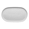 Ecology Speckle Milk 40cm Stoneware Oval Serving Platter - White