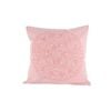 Maine & Crawford Baara 50x50cm Cotton Embroidered Cushion - Soft Pink