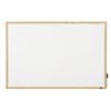 Quartet 90x60cm Melamine Writing Board w/ Pine Frame