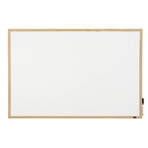 Quartet 90x60cm Melamine Writing Board w/ Pine Frame