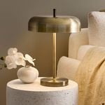 Astin Sinclair 420mm Brushed Bronze Aurora Table Lamp