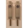 Secure Zone Patio Bolt Satin Chrome 2pk