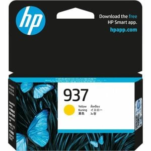 Hp 937 Original Standard Yield Inkjet Ink Cartridge - Yellow - 1 Pack - 800 Standard Pages