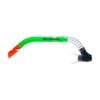 Land & Sea Sports Clearwater Snorkel With Silicone Mouthpiece Lime Green