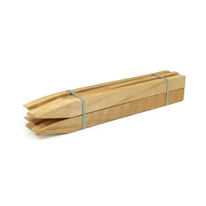 Lattice Makers  38 x 38 x 1200mm Hardwood Stakes - 6 Pack - 1200mm