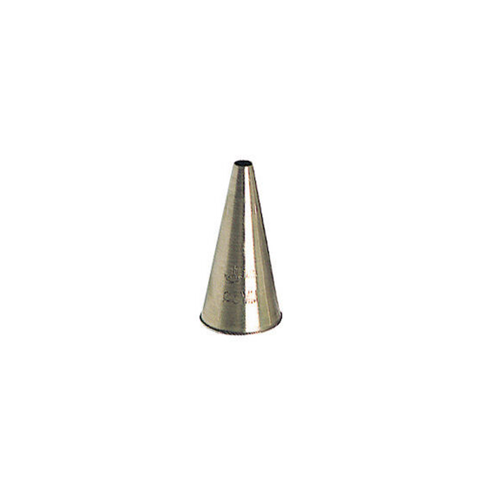 Matfer Bourgeat Plain Piping Tubes - Stainless Steel, Set of 6