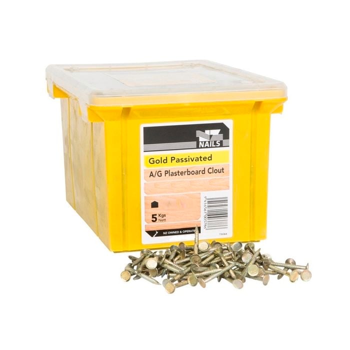 NZ Nails 40 x 2.87mm 5kg Plasterboard Clout Nail