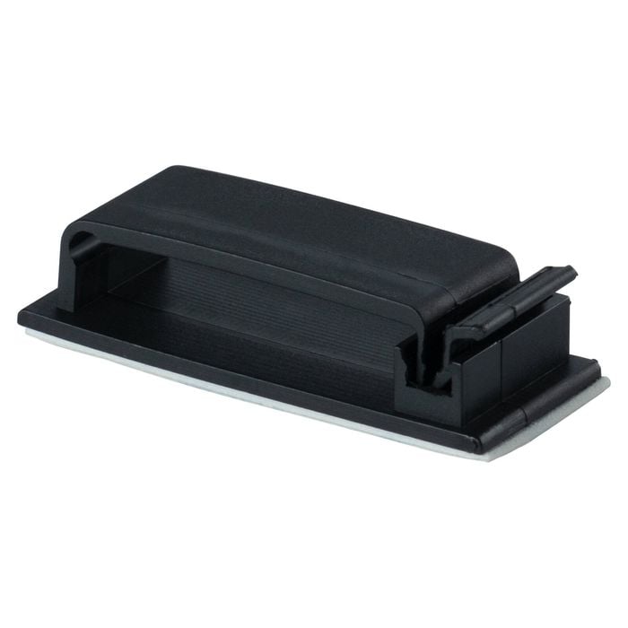Click Lockable Cable Clips - 10 Pack
