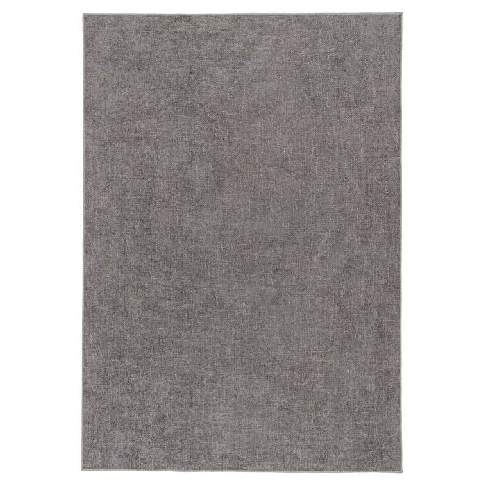 Loopsie-240cm X 160cm-tilbury Charcoal Flatweave Washable Rug