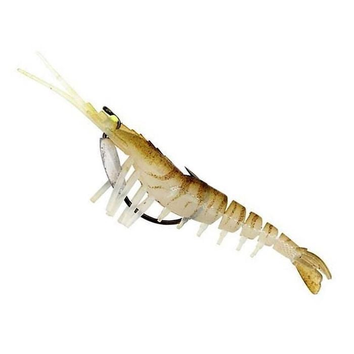 Zerek Live Cherabin-145mm Pre Rigged Lumo Eyes-Colour 03 - With Bonus Jig Head