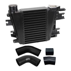 Upgrade Aluminium 65mm Intercooler & Hoses For Nissan Patrol Gu Y61 Zd30 3.0l Direct Injection 2000-2007