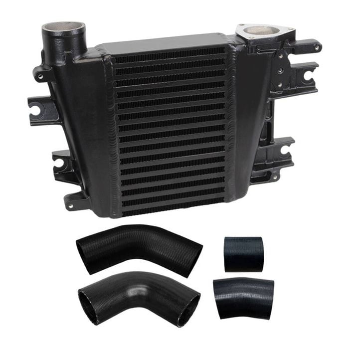 Upgrade Aluminium 65mm Intercooler & Hoses For Nissan Patrol Gu Y61 Zd30 3.0l Direct Injection 2000-2007