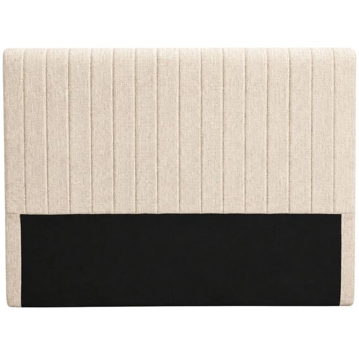 Coleford Headboard Chenille Beige - Queen