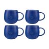 4pk Maxwell & Williams The Mug Club Amore Snug Mug 460ml - Blue