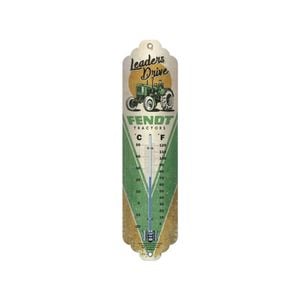 Nostalgic-art Wall Metal Thermometer Fendt Leaders Drive 28x6.5x2cm