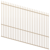 ProtectorAl 1201 - 2400 x 1800mm Primrose Raked 16-30º Picket Top Pool Fence Panel