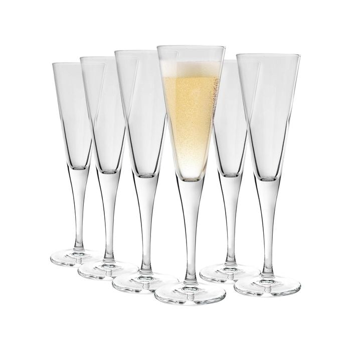Bormioli Rocco Nexo Set flûtes à Champagne, 6unités[363] - Maison