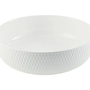 Maxwell And Williams Serving Bowl Porcelain Diamond Texture 20x6.5cm Gift Boxed
