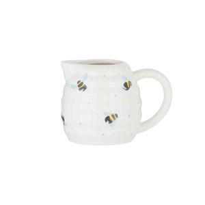 Price And Kensington Sweet Bee Milk Jug Ceramic Beehive Design 125ml Easy Pour