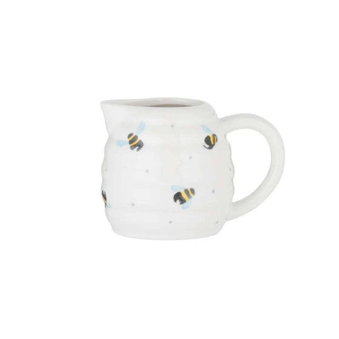 Price And Kensington Sweet Bee Milk Jug Ceramic Beehive Design 125ml Easy Pour