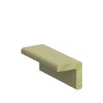 Porta 30 x 30mm 2.7m Rounded H3 Primed FJ Pine External Corner Edging