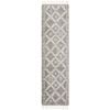Rare 33 Silver 400x80cm - Large Runner Shaggy Indoor Rug