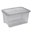 Ezy Storage 15L Grey Classic Storage Tub
