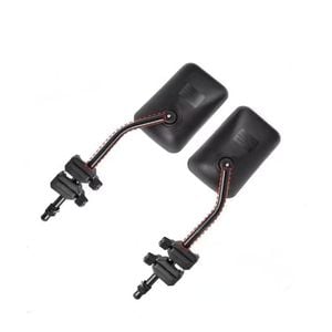 Provecta Black Universal Clip-On Towing Mirrors 2 Piece Set for 4X4, Caravan & Trailer