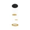 Rozanno 3 Ring Pendant Light - Chrome - Delessi