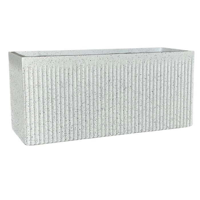 Northcote Pottery 75cm White Linea Trough