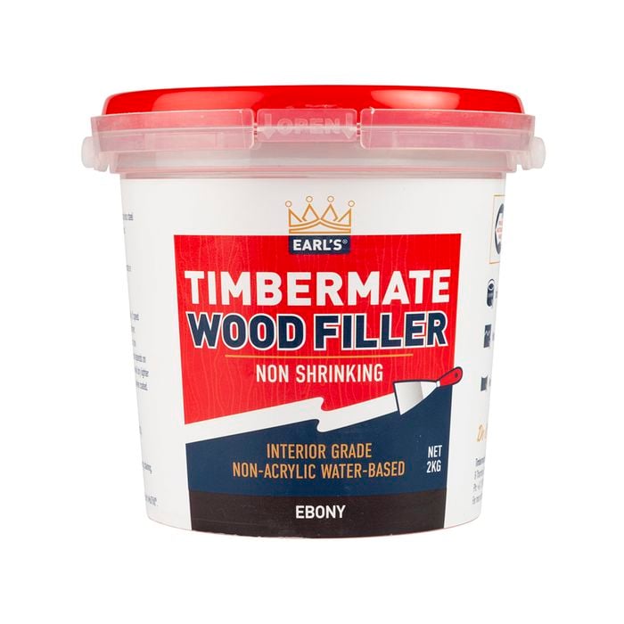 Timbermate 2kg Ebony Interior Wood Filler