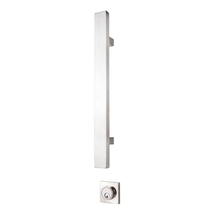 Gainsborough 450mm Stainless Steel G4 Series Square Pull Handle Entrance Set