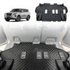 AUSGO Third Row Floor Mat for Nissan Patrol Y62 2012-Onwards Car Liner Mat