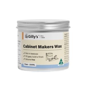 Gilly's 200ml Clear Cabinet Makers Wax