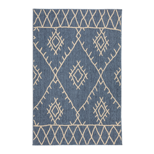 Fab Habitat 160x230cm Blue Agatti Polypropylene Outdoor Rug