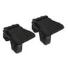 SOGA 2X Black Ripple Inflatable Car Mattress