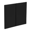 Kaboodle 600mm Luminess Metallic Modern Rangehood Door - 2 Pack