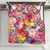 3D Pink Flower 287 Bed Pillowcases Quilt King Size