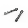 ZENITH M12 x 120mm Hot Dip Galvanised Hex Head Bolts and Nuts - Each