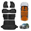Floor Mats Boot Liner  for Subaru Forester Auto 2012-2018 Cargo Kick Mats Back Seat Cover