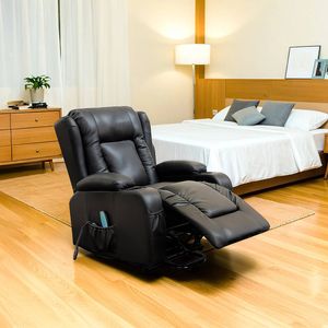 Electric Heat Massage Recliner Chair