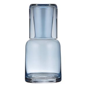 Ladelle Mossman Blue Carafe & Glass Set