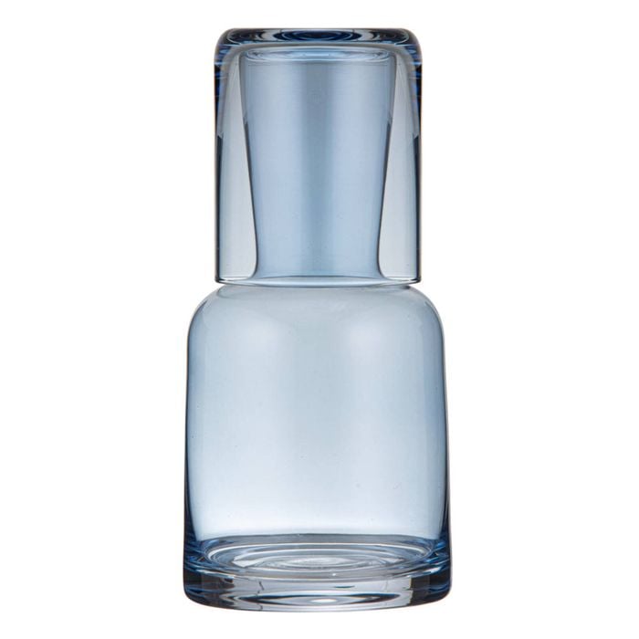 Ladelle Mossman Blue Carafe & Glass Set