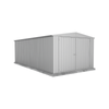Absco Sheds 3.0 x 5.96 x 2.06m Zincalume Utility Three Door Garden Shed