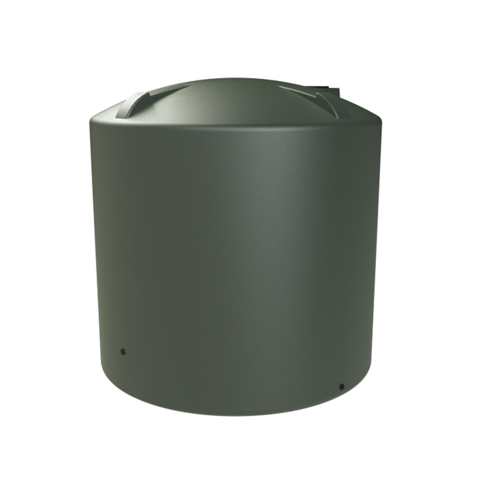 Melro Tanks 8000L Rivergum Round Poly Water Tank