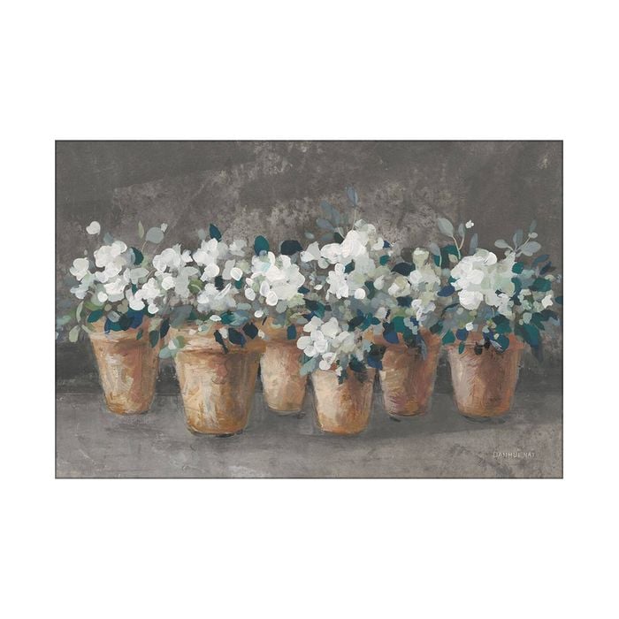 Artey | Geranium Glory I Light - Stretched Canvas - Stretched Canvas - 110 x 165cm