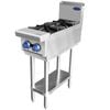 Cookrite Natural Gas 2 Burner Cooktop With Stand