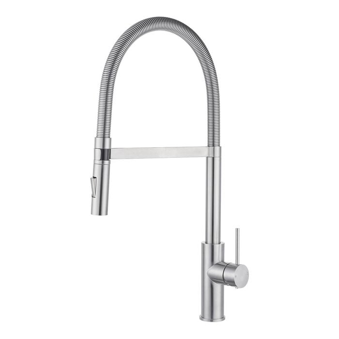 Mondella Resonance 35mm Brushed Stainless Steel Multi-Function Sink Mixer