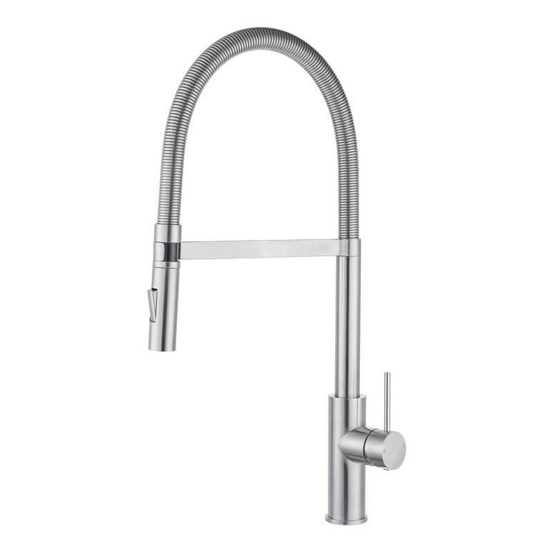 Resonance 35mm Brushed Stainless Steel Multi-Function Sink Mixer WELS 5 Star 6L/min