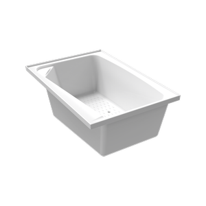 Clearlite 1200 x 820 x 420mm White Dina Shub Bath